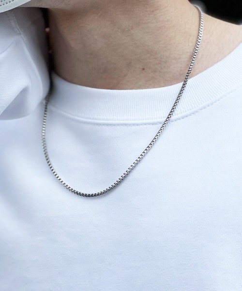 アレルギー対応 ネックレス 「yield select」Stainless Mantel Chain