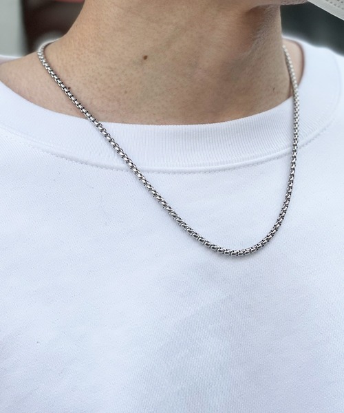 アレルギー対応 ネックレス 「yield select」Stainless Mantel Chain