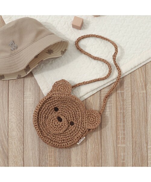 ショルダーバッグ バッグ tiny bear ペーパーポシェット|ZOZOTOWN |01