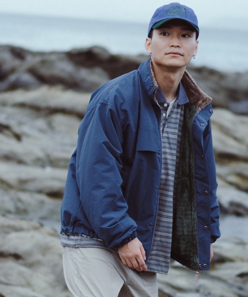 gym master（ジムマスター） ブルゾン アウター リバーシブルボアx