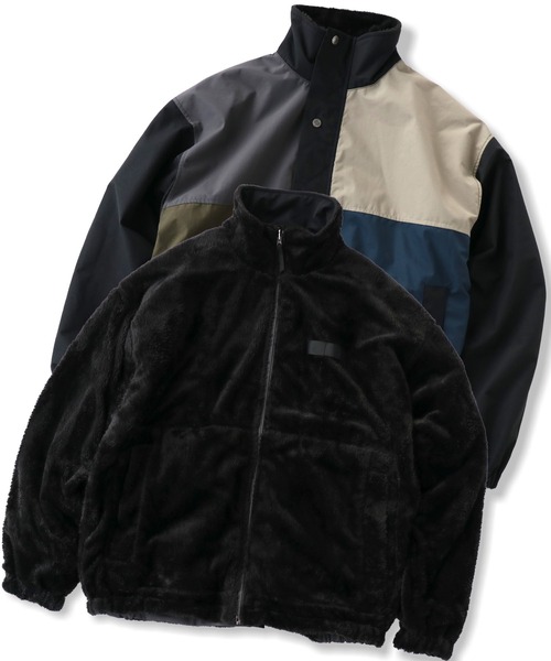 gym master（ジムマスター） ブルゾン アウター リバーシブルボアx