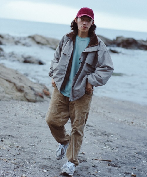 gym master（ジムマスター） ブルゾン アウター リバーシブルボアx