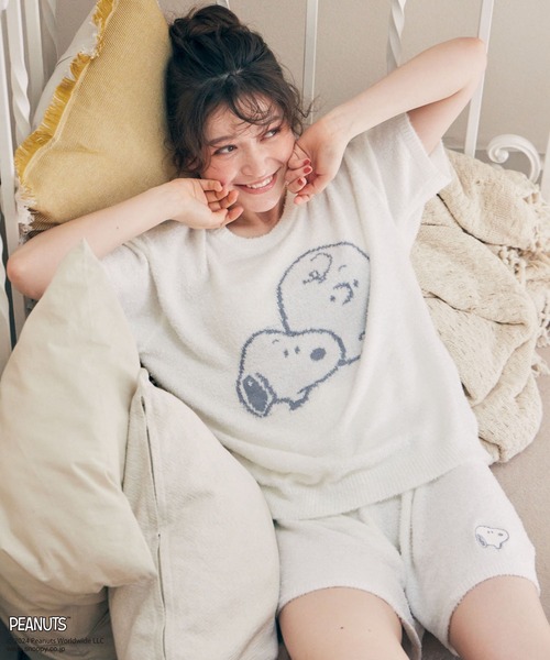 PEANUTS パジャマ ルームウェア 「PEANUTS/ピーナッツ」もちふわsleep