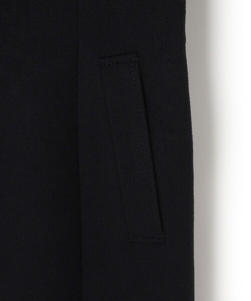 コート アウター ウールカシミヤビーバー スタンドカラー レディース