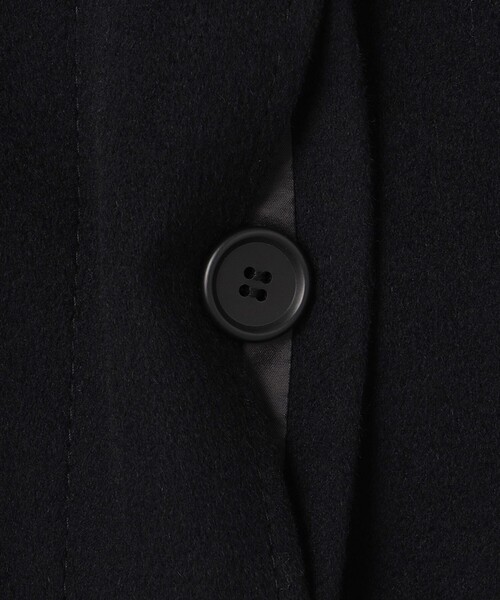 コート アウター ウールカシミヤビーバー スタンドカラー レディース