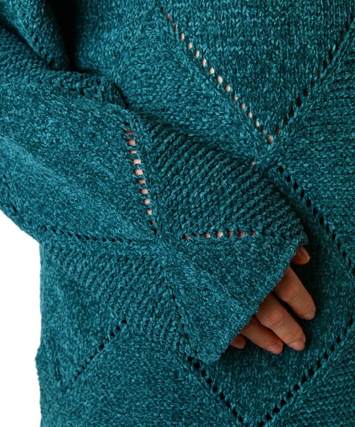 LE CIEL BLEU 25,300円Mole Yarn Knit Top 【公式通販】