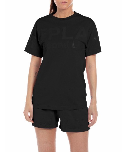REPLAY tシャツ SECOND LIFE オーガニックコットンジャージーT