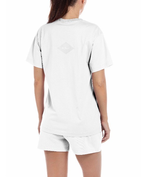 REPLAY tシャツ SECOND LIFE オーガニックコットンジャージーT