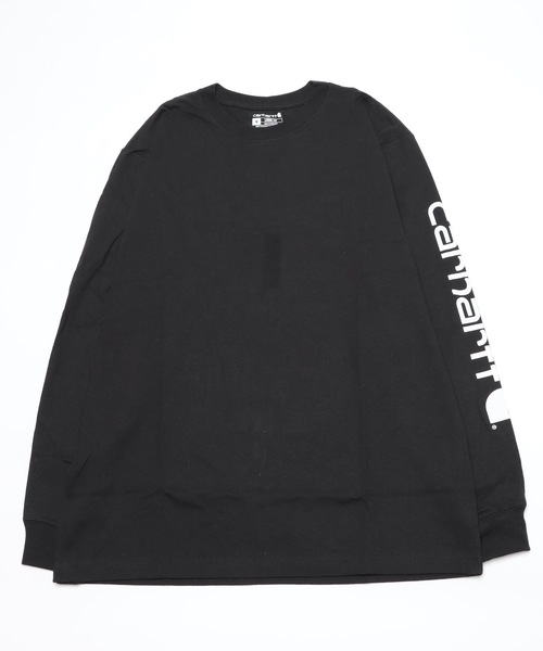 Carhartt ロングスリーブ Tシャツ ブラック CARHARTT WIP 長袖 Tシャツ ブラック カーハート ロンT ロング