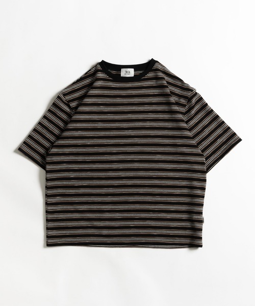 WETTEMPT tシャツ CREW NECK MULTI BORDER TEE / クルーネックマルチ