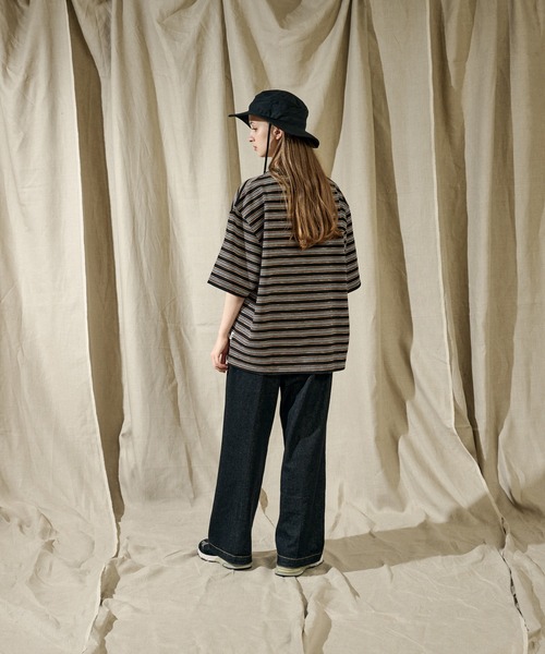 WETTEMPT tシャツ CREW NECK MULTI BORDER TEE / クルーネック