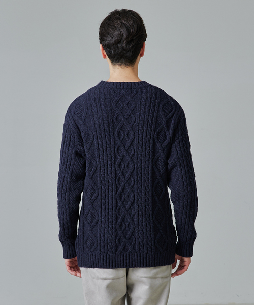 ABAHOUSE（アバハウス） セーター ニット 「ECO PLANET」 プルオーバー