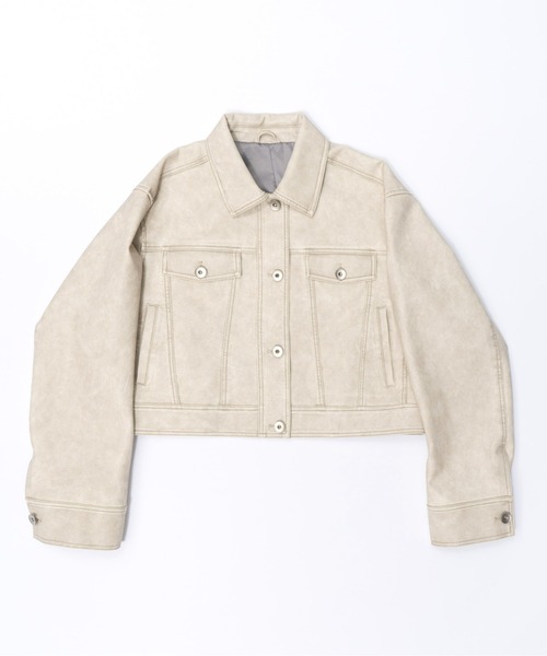 MAISON SPECIAL（メゾンスペシャル） ブルゾン アウター Washed Vegan 