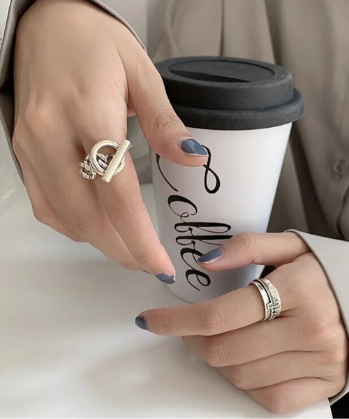 ◼️ノーブランド◼️リング　ホワイト　指輪　メンズ　レディース ◼️ノーブランド◼️リング ホワイト 指輪 メンズ レディース