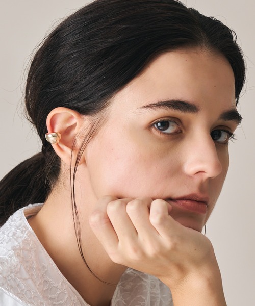 agete（アガット） イヤーカフ K5／シルバーダイヤモンドイヤーカフ