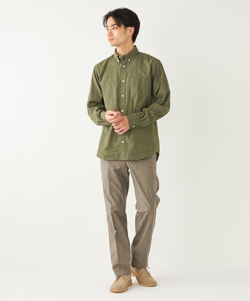 アメリカ製　セットアップ　バリーブリッケン セットアップ　チェック SHIPS Colors パンツ BARRY BRICKEN:チェック パンツ