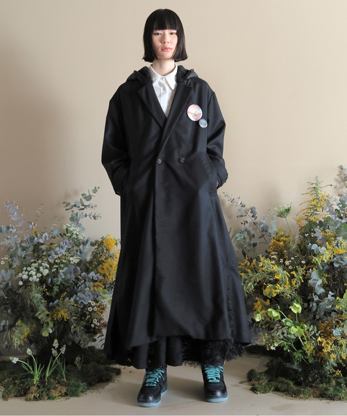 bedsidedrama（ベッドサイドドラマ） コート アウター Big Tuck Hoodie