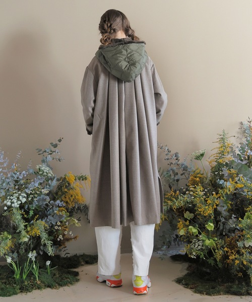 bedsidedrama（ベッドサイドドラマ） コート アウター Big Tuck Hoodie
