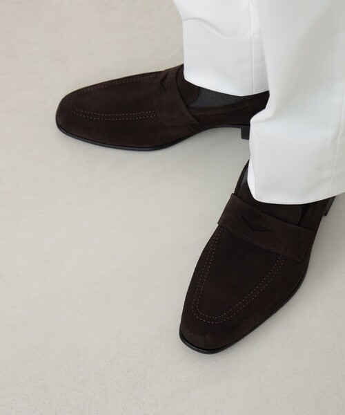 BEAMS HEART ビジネスシューズ フレックス ローファー メンズ