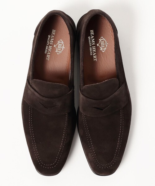 beams ビジネスシューズ BEAMS HEART ビジネスシューズ フレックス ローファー メンズ