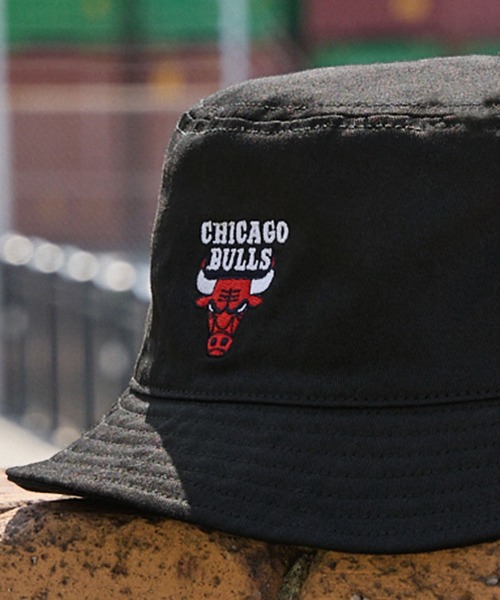 ★ ニューエラ NEWERA NBA 刺繍 総柄バケット ハット 黒 ★ NEW ERA（ニューエラ） 最大50% 5/5限定 バケットハット メンズ