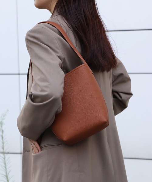 relac（レーラック） ショルダーバッグ バッグ 「本革」 バケツ型 ワン