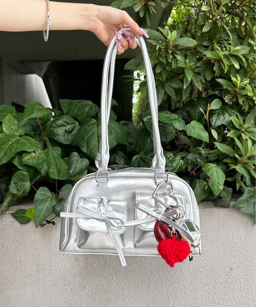 【美品】オロビアンコ　ボストンバッグ　旅行バッグ　ショルダー　リボン付き Orobianco 公式 ボストンバッグ オロビアンコ ビアジェット
