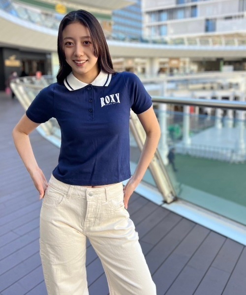 ROXY（ロキシー） ポロシャツ ポロ COLORED COLLAR SHIRT/ロキシー半袖