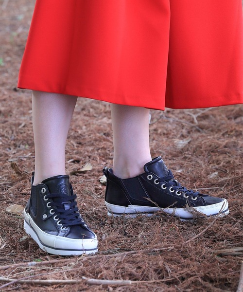 Bussola（ブソラ） スニーカー 「bussola」撥水サイドゴアミドルカット