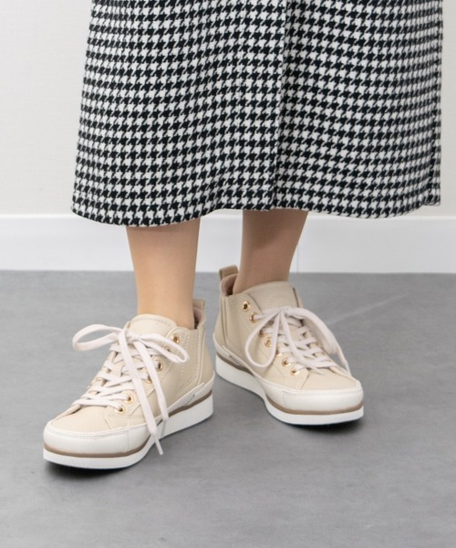 Bussola（ブソラ） スニーカー 「bussola」撥水サイドゴアミドルカット