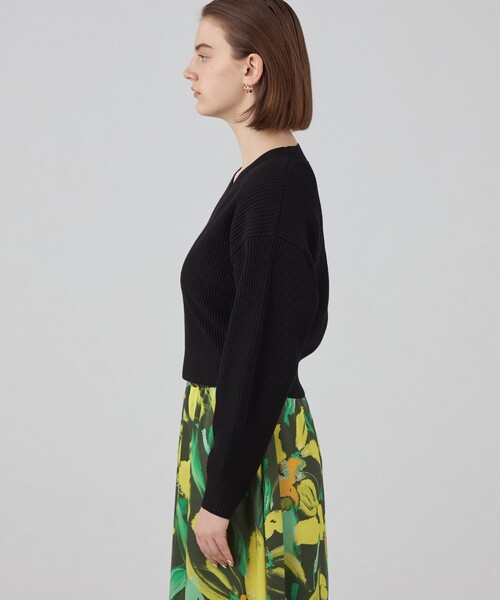 Ballsey（ボールジィ） ニット セーター リンクスリブ Vネックプル