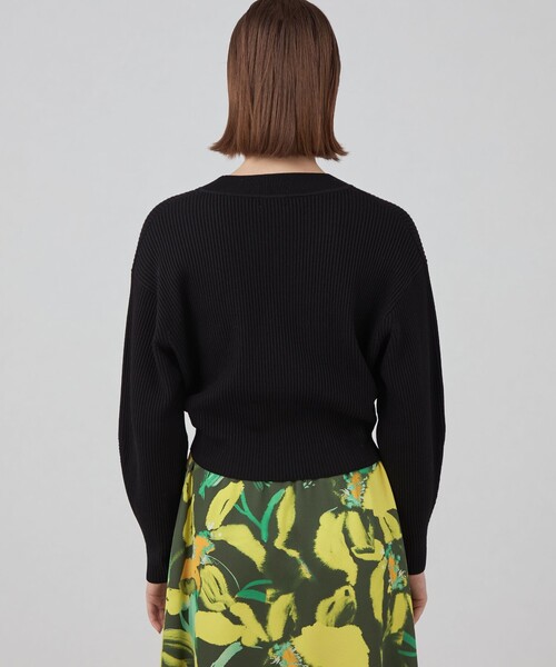 Ballsey（ボールジィ） ニット セーター リンクスリブ Vネックプル