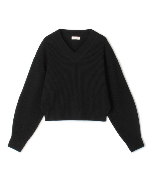 Ballsey ニット セーター リンクスリブ Vネックプルオーバー