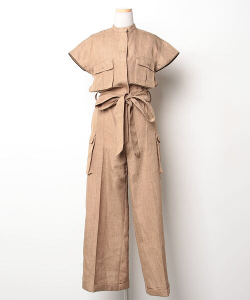 louren」 オールインワン M ブラウン レディース : 86725007 