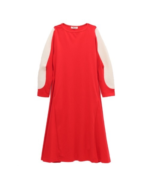 unica ワンピース うねうねスリーブワンピース キッズ 子供服