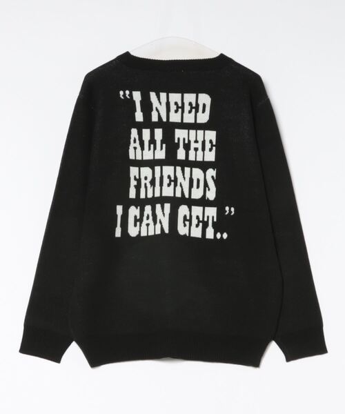 ニット セーター HOUSTON / ×PEANUTS JQ KNIT（SNOOPY）CHARLIE BROWN） / 22255/22256 レディ HOUSTON ニット セーター / ×PEANUTS JQ KNIT（SNOOPY）CHARLIE