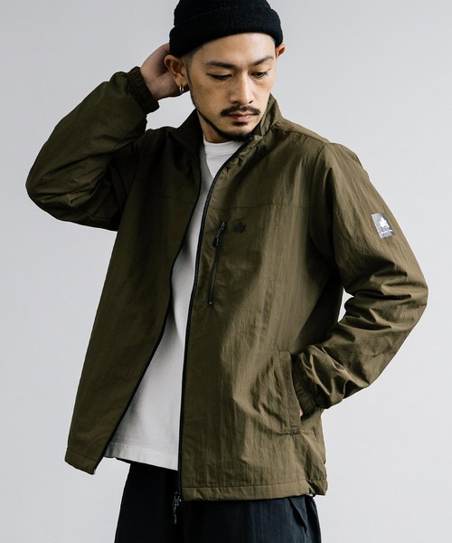 LOGOS ナイロンジャケット ロゴス Park ロゴスパーク リップ裏 