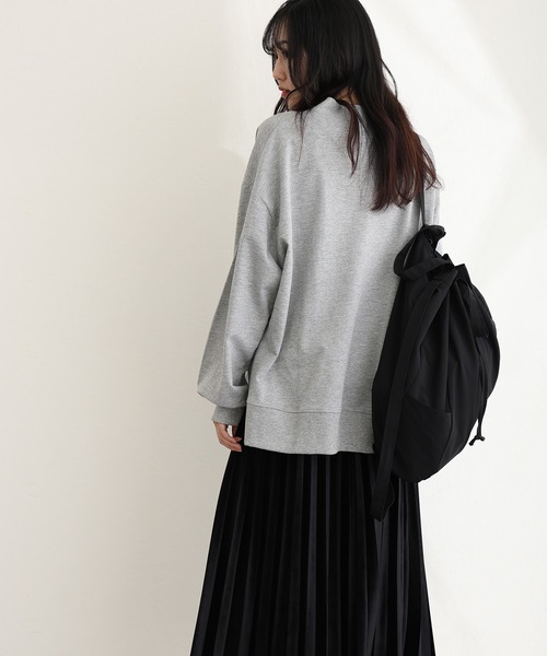 tシャツ ミニ裏毛VネックトップスロンT レディース ElegChic tシャツ ミニ裏毛VネックトップスロンT レディース