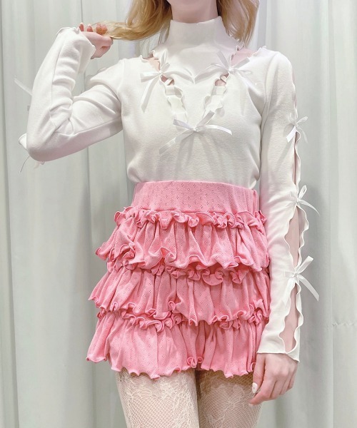 専用です　美品　rosymonster ドットフリルショートパンツ HC224PT1216_8-1.jpg