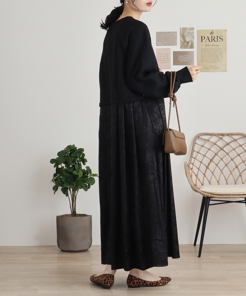 ドッキングワンピース  ヨーコチャン YOKO CHAN - 美品 ヨーコチャン YOKO CHAN 現行タグ 2018年商品