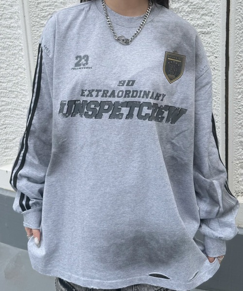 tシャツ ヴィンテージラインスウェット レディース メンズ
