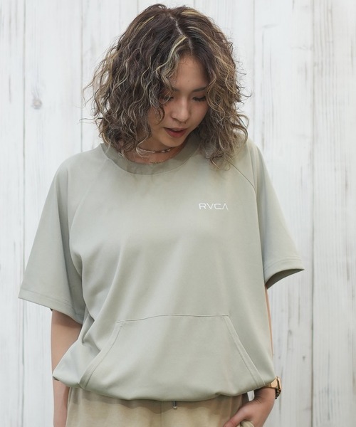 tシャツ RVCA/ルーカ 機能Tシャツ/ラッシュガード/UVケア/水陸両用 BF043-855 レディース 楽天市場】RVCA ルーカ ラッシュガード レディース 半袖 Tシャツ