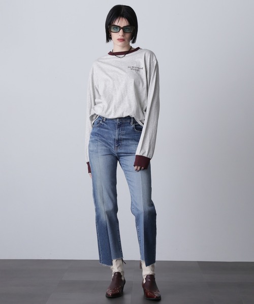 ROSE BUD（ローズバッド） tシャツ (CREOLME)ロゴプリントロンT