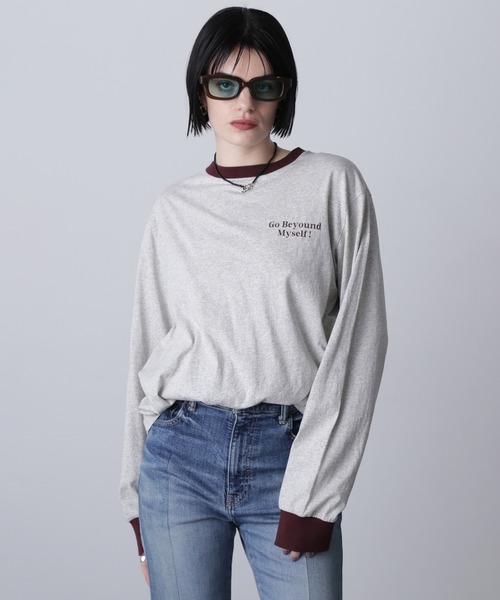 ROSE BUD（ローズバッド） tシャツ (CREOLME)ロゴプリントロンT