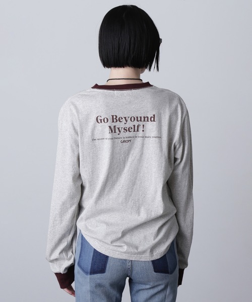 ROSE BUD（ローズバッド） tシャツ (CREOLME)ロゴプリントロンT