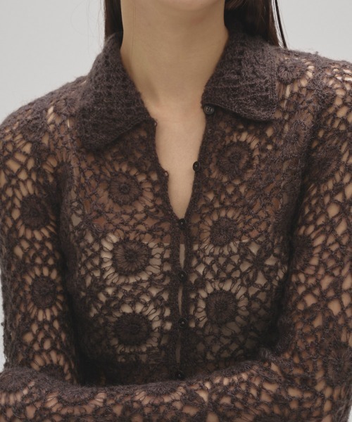 TODAYFUL tシャツ Mohair Crochet Knitshirts レディース : ZOZOTOWN