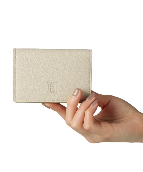 ヒロフ（HIROFU）/【ピウメノ】名刺入れ レザー 本革（商品番号：P25−65505） HIROFU（ヒロフ） 名刺入れ 「ピウメノ」名刺入れ レザー 本革（商品