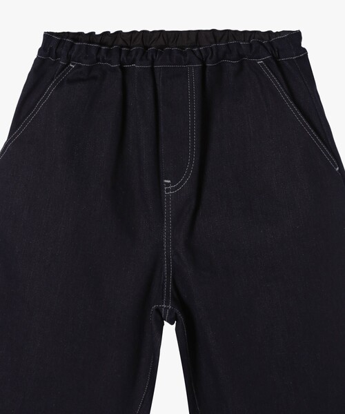 ハーフパンツ パンツ キッズ デニムバミューダパンツ キッズ 子供服の画像