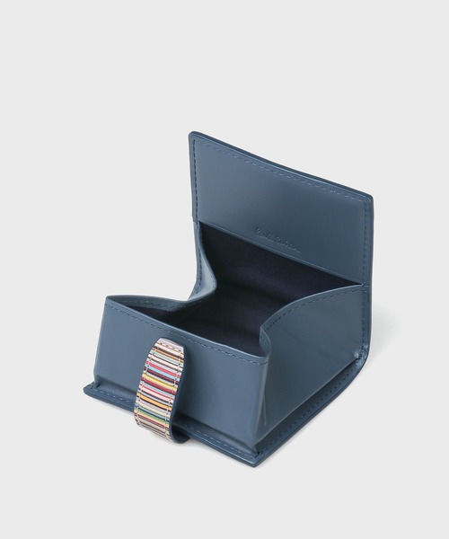 Paul Smith コインケース　ミニウォレット マルチストライプ　L字ジップ ポールスミス Paul Smith 二つ折り財布 小銭入れ付 ミニクーパー