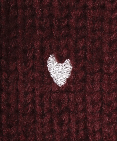 「flower」 長袖ニット FREE ネイビー レディース_画像9